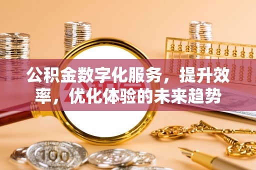 永顺公积金数字化服务，提升效率，优化体验的未来趋势